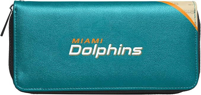 Littlearth NFL Curve Zip Organizer Wallet - Officially Licensed Teams