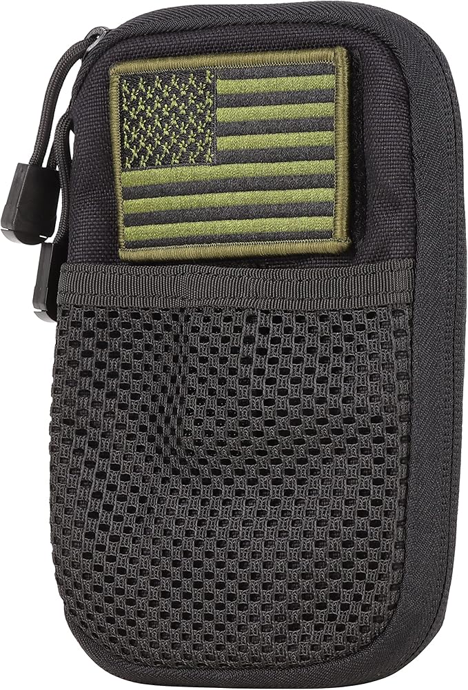 Mini Tactical EDC Organizer - Small Admin Pouch With Multiple Pouches