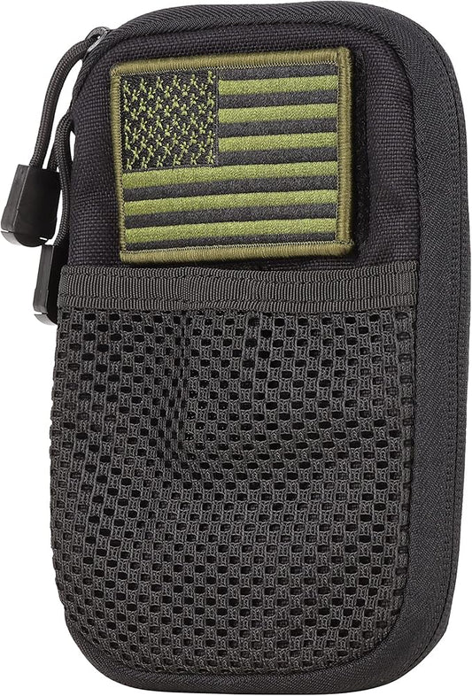 Mini Tactical EDC Organizer - Small Admin Pouch With Multiple Pouches