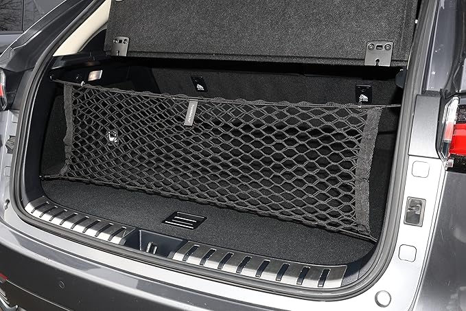 Envelope Style Automotive Elastic Trunk Mesh Cargo Net for Lexus NX 2015-2025 - Premium Trunk Organizer and Storage - Luggage Net for Crossover - Best Car Organizer for Lexus NX