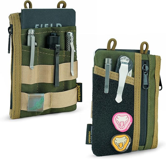 VIPERADE VE16 EDC Pouch, EDC Organizer for Men - Pocket Organizer Multitool Pouch Wallet for EDC Gears