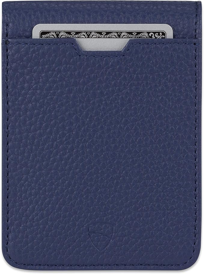 Vaultskin MANHATTAN Slim RFID Blocking Bifold Leather Wallet for Men - Men’s Leather Wallet, Front Pocket Minimalist Card Holder, Holds 9 Cards and Cash, Premium Italian Leather