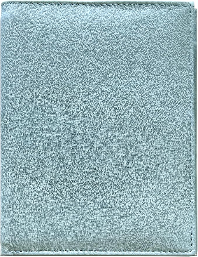 Chambray RFID Genuine Leather Passport Wallet