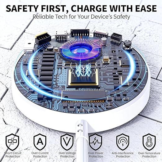 Magnetic Wireless Charger for iPhone 17 16 15,10FT Long Fast Phone Charging Pad with USB C Wall Charger Block For iPhone 17 Pro Max/17/iPhone 16 Pro Max/15/Plus/Pro/14/13/12 Series,AirPods 4/3/2/Pro 2