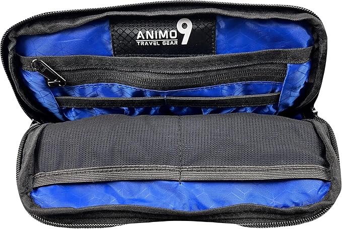 Cable Organizer – Sleek & Weatherproof Back Tech Pouch for Cords, Chargers, and Electronic accessories.
