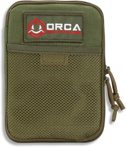 ORCA TACTICAL MOLLE EDC Utility Pouch, Compact Gadget Organizer, Tool & Tech Pouch for Travel, Small Bag, Pocket Notebook, Men’s Accessories