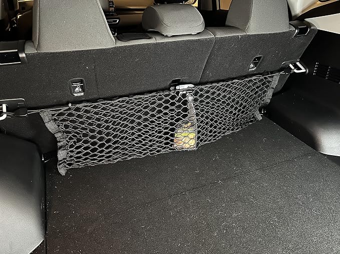 Envelope Style Trunk Mesh Cargo Net for Kia Seltos S LX EX SX 2021-2025 - Car Accessories - Premium Trunk Organizers and Storage - Cargo Net for SUV - Vehicle Carrier Organizer for Kia Seltos