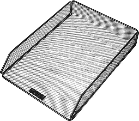 Mr. Pen- Mesh Desk Organizer, Single Tray Desktop Organizer | Letter Tray Desk Organizer, File Organizer for Desk, Paper Organizer for Desk, File Holder, Paper Tray Organizer, Letter Tray