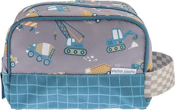 Stephen Joseph, Kids Toiletry Bag, Boys and Girls Toiletry Kit, Travel Bag