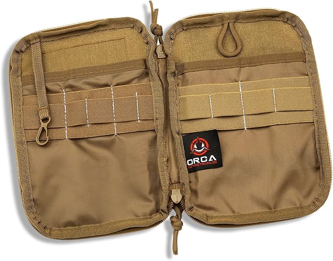 ORCA TACTICAL MOLLE EDC Utility Pouch, Compact Gadget Organizer, Tool & Tech Pouch for Travel, Small Bag, Pocket Notebook, Men’s Accessories