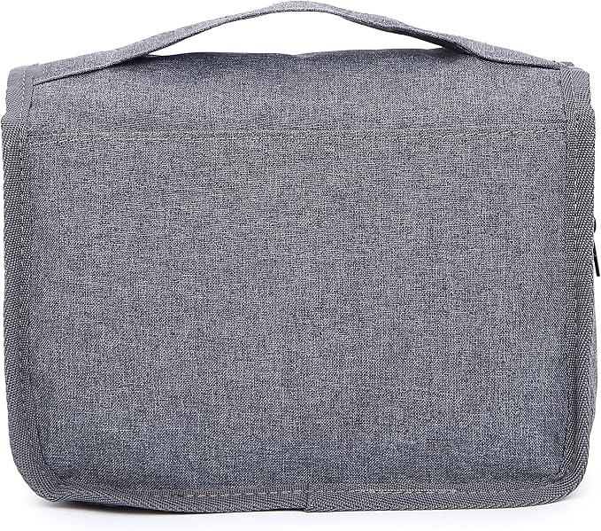 Sechunk Toiletry Bag Water-Resistant Makeup Cosmetic Bag Travel Organizer for Accessories Travel Bag with Hanging Hook