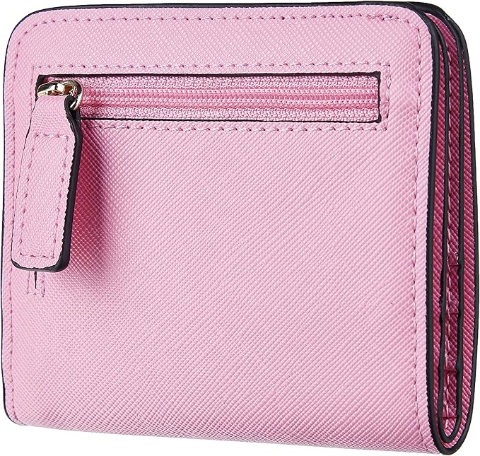 Toughergun Women’s Small Slim Leather Wallet with RFID Protection, Compact Bifold Mini Purse with Clear ID Window