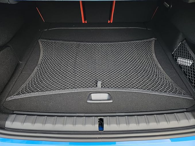 Floor Style Automotive Elastic Trunk Mesh Cargo Net for BMW 2 Series 2021-2025 - Premium Trunk Organizers and Storage - Luggage Net for Coupe - Best Car Organizer for BMW 2 Series (G42)