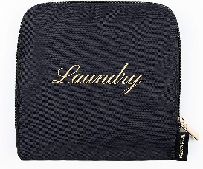 Travel Fanatics Travel Laundry Bag for Dirty Clothes – Compact Clean-vs-Dirty Organizer for Hotels, Airbnbs & Trips Without Laundry