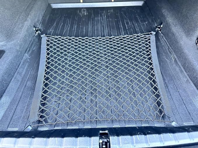 Rear Trunk Organizer Cargo Net for BMW 8-Series M850i 840i M 2019-2026 – Envelope Style Cargo Net for Coupe – Premium Mesh Elastic Car Trunk Organizer – Compatible with M850i 840i M