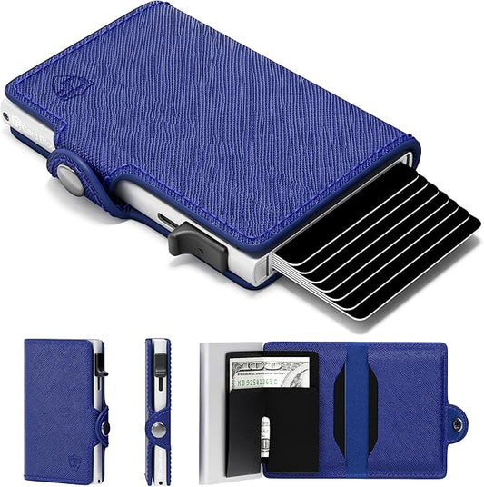 Conceal Plus Pop Up Wallet for Women – Slim Wallet for Small Purse & Crossbody Bag with Quick Card Access and RFID Blocking – Compact Card Holder (4-6 Card Capacity)