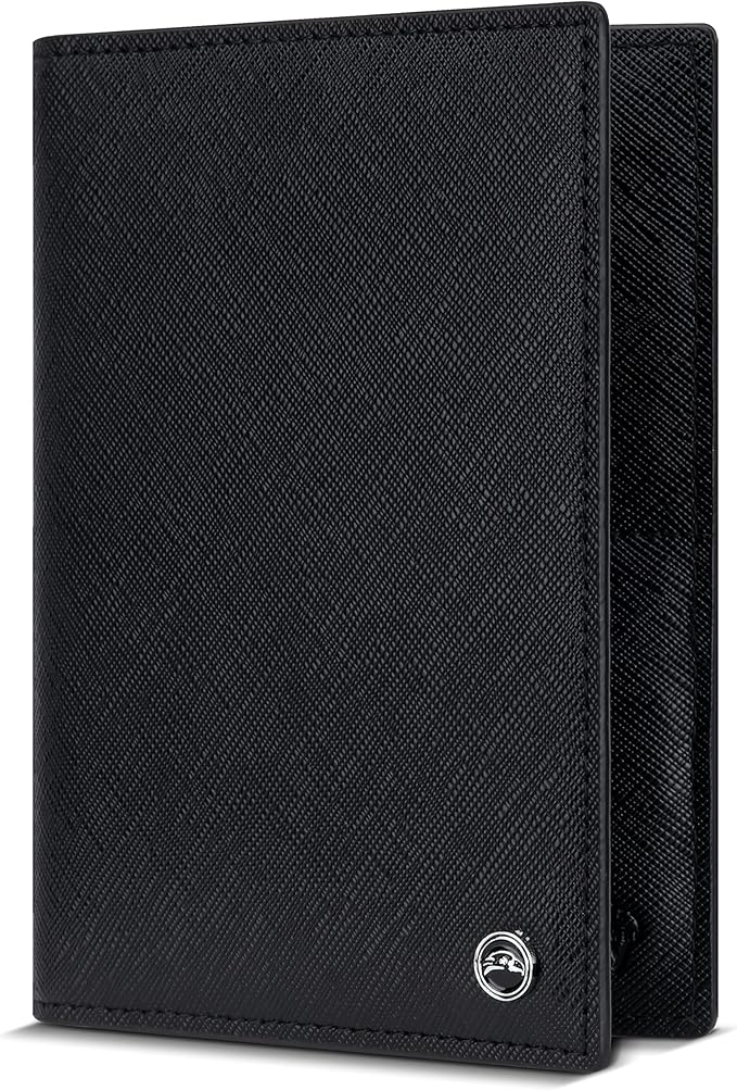 2 Passport Holder - Travel Essentials, RFID Blocking Wallet Credit Card Organiser, Plain Accessories Slim Cover For Men & Women | Travel Essentials, RFID Blocking, Wallet, Accessories, Slim Cover