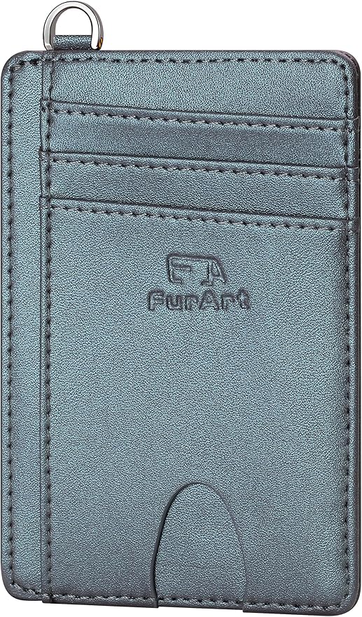 FurArt Slim Minimalist Wallet, Front Pocket Wallets, RFID Blocking, Credit Card Holder for Men
