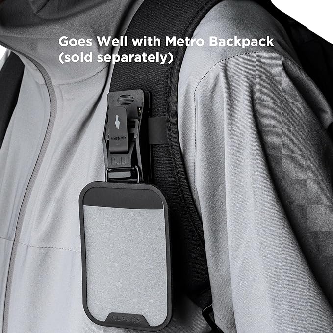 ALPAKA HUB Keychain: Key Organizer with Quick Release System - EDC Tactical Keychain Clip for Belt Backpack & MOLLE - Minimalist Key Holder with Fidlock Magnets - Ideal for Daily Use & Travel