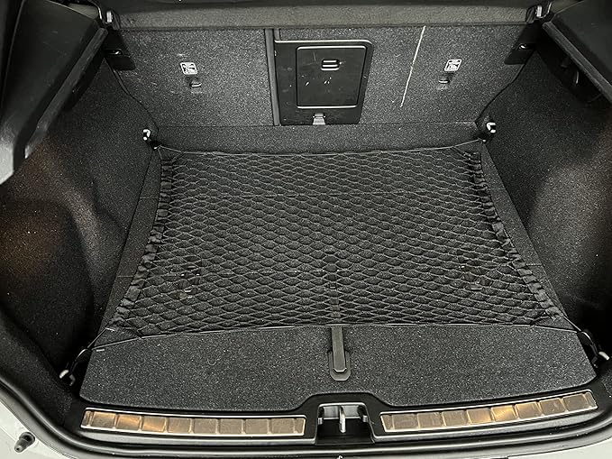 Floor Style Automotive Elastic Trunk Mesh Cargo Net for Volvo XC40 2018-2025 - Premium Trunk Organizers and Storage - Luggage Net for SUV - Best Car Organizer for Volvo XC 40