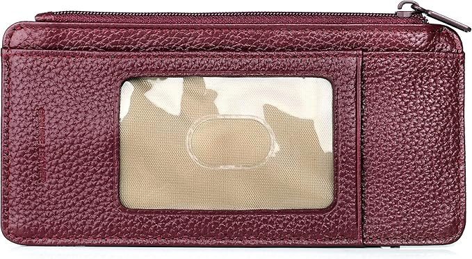 Julia Buxton Hudson Pik-Me-Up® Thin Card Holder Red