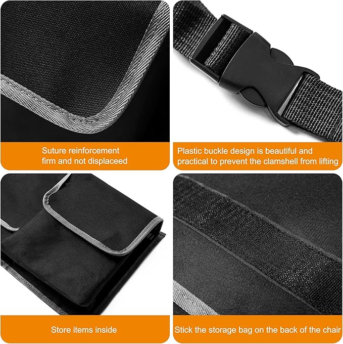 Trunk Organizer For Suv, Backseat Hanging Car Organizer And Storage,Large Capacity Foldable Trunk Organizer For Suv,Jeep/Truck/MPV,Car Accessories Interior(36"*10") Black