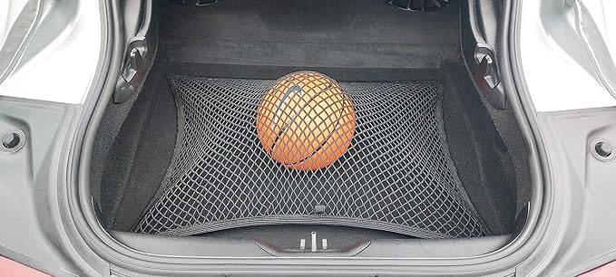 Floor Style Automotive Elastic Trunk Mesh Cargo Net for Toyota GR Supra 2019-2025 - Premium Trunk Organizer and Storage - Luggage Net for Coupe- Car Organizer for Toyota GR Supra J29/DB