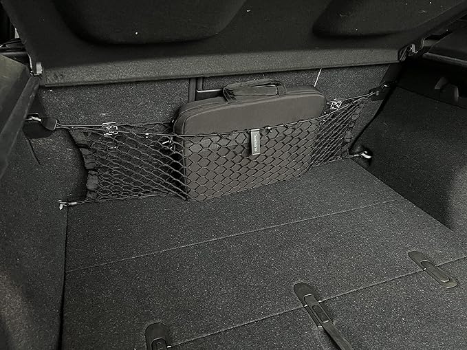 Envelope Style Automotive Elastic Trunk Mesh Cargo Net for Volvo XC40 2018-2026 - Premium Trunk Organizers and Storage - Luggage Net for SUV - Best Car Organizer for Volvo XC 40