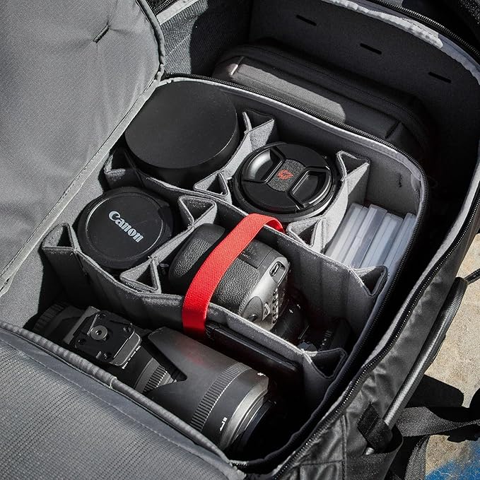 NANUK N-Cubik 17L Camera Bag Insert – Large Water-Resistant Cube – Shockproof Protective Camera Insert for Backpack – Perfect for Tech Gear & Accessories (11.4” x 13.3” x 6.6”)