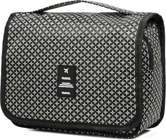 Sechunk Waterproof Travel Toiletry Bags Hanging Multi-function Cosmetic Bag Makeup Bag for Women
