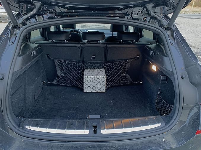 Envelope Style Automotive Elastic Trunk Mesh Cargo Net for BMW X2 2018-2026 - Premium Trunk Organizers and Storage - Luggage Net for Crossover- Best Car Organizer for BMW X2