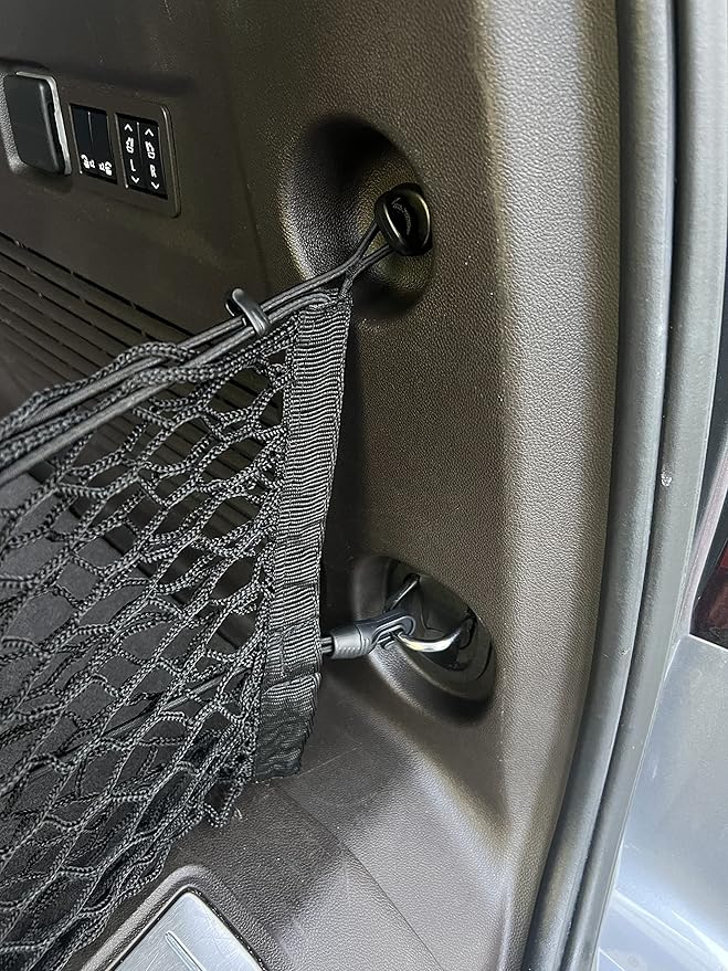 Envelope Style Automotive Elastic Trunk Mesh Cargo Net for Suburban fits Tahoe 2021-2025 - Premium Trunk Organizer and Storage - Luggage Net for SUV - Best Car Organizer Made for Escalade fits Yukon