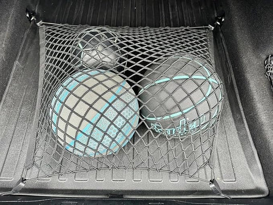 Rear Trunk Organizer Cargo Net for BMW 8-Series M850i 840i M 2019-2026 – Envelope Style Cargo Net for Coupe – Premium Mesh Elastic Car Trunk Organizer – Compatible with M850i 840i M