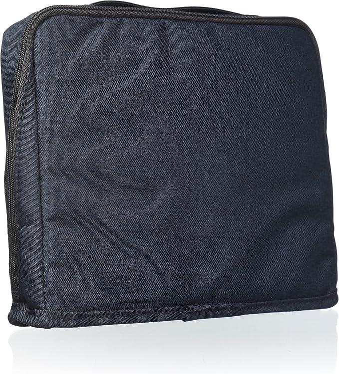 KOKUYO Pencil Case Pouch, Haco-Biz Standing Pen Pouch Bag, Foldable Stand up Pencil Holder Organizer, Large Capacity Portable Pencil Box for Office Supplies