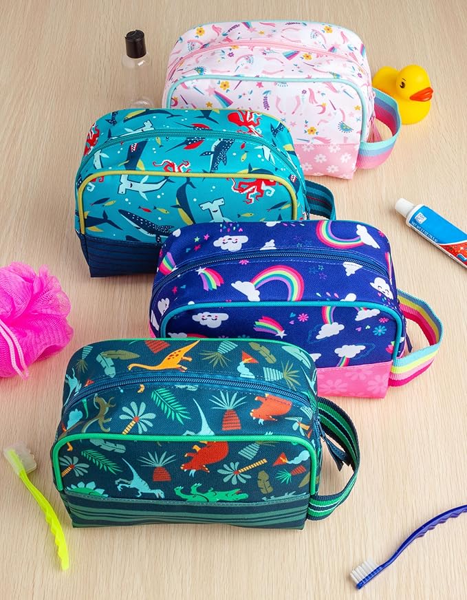 Stephen Joseph, Kids Toiletry Bag, Boys and Girls Toiletry Kit, Travel Bag