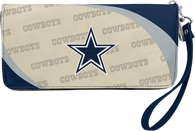 Littlearth NFL Curve Zip Organizer Wallet - Officially Licensed Teams