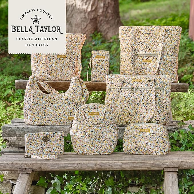 Bella Taylor Cash System Wallet for Envelope Budgeting - RFID Protected - Cash Stuffing Wallet with Detachable Wristlet