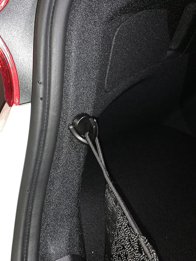 Envelope Style Automotive Elastic Trunk Mesh Cargo Net for Kia K5 LX LXS GT-Line EX 2021-2025 - Premium Trunk Organizer and Storage - Luggage Net for Sedan - Best Car Organizer for Kia K5
