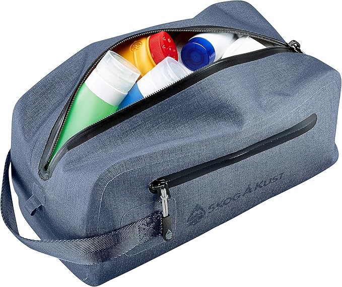 Skog Å Kust DoppSåk Waterproof & Leak-Proof Travel Toiletry Bag | Small, Midnight Blue