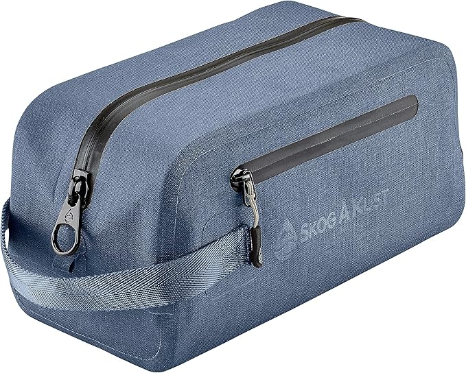 Skog Å Kust DoppSåk Waterproof & Leak-Proof Travel Toiletry Bag | Small, Midnight Blue