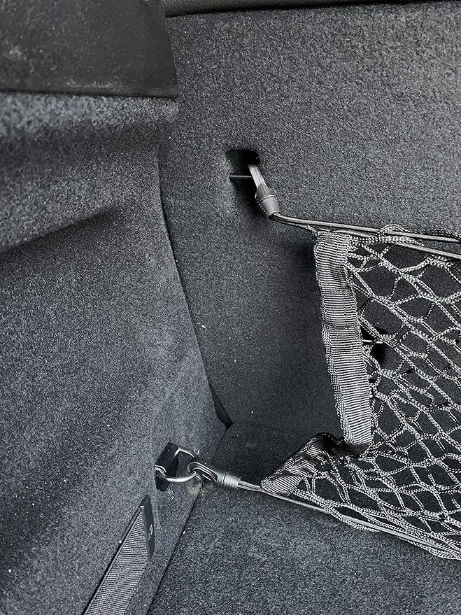 Envelope Style Automotive Elastic Trunk Mesh Cargo Net for BMW X2 2018-2026 - Premium Trunk Organizers and Storage - Luggage Net for Crossover- Best Car Organizer for BMW X2