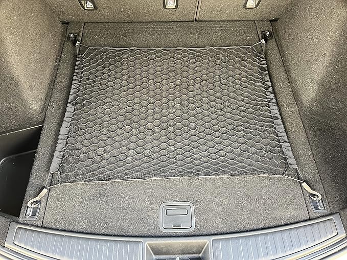 Floor Style Automotive Elastic Trunk Mesh Cargo Net for Acura RDX 2019-2025 - Premium Trunk Organizer and Storage - Luggage Net for SUV - Best Car Organizer for Acura RDX