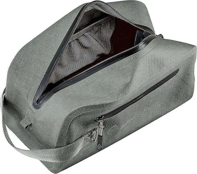 Skog Å Kust DoppSak Waterproof & Leak-proof Travel Toiletry Bag (Grey, Large)