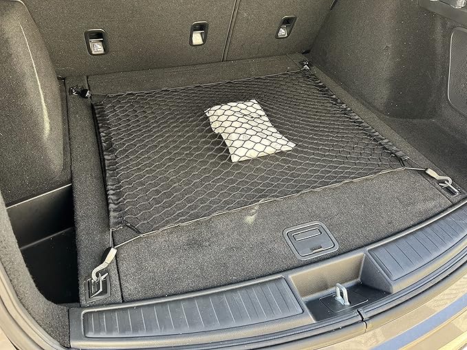 Floor Style Automotive Elastic Trunk Mesh Cargo Net for Acura RDX 2019-2025 - Premium Trunk Organizer and Storage - Luggage Net for SUV - Best Car Organizer for Acura RDX