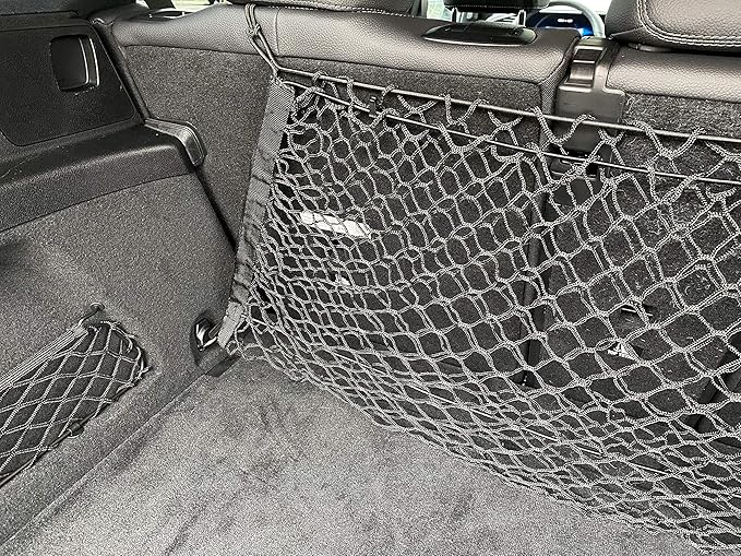 Envelope Style Automotive Elastic Trunk Mesh Cargo Net for Mercedes-Benz GLE W167 2020-2025 - Premium Trunk Organizers and Storage - Luggage Net for SUV - Best Car Organizer for Mercedes-Benz GLE