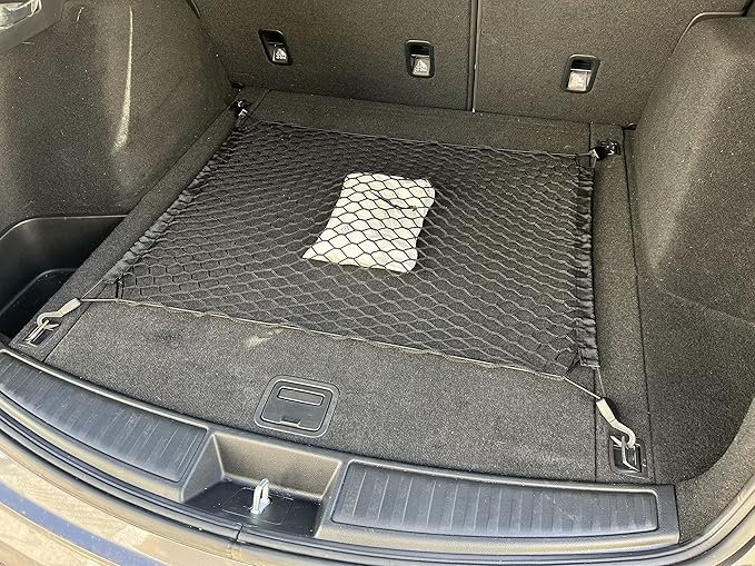 Floor Style Automotive Elastic Trunk Mesh Cargo Net for Acura RDX 2019-2025 - Premium Trunk Organizer and Storage - Luggage Net for SUV - Best Car Organizer for Acura RDX