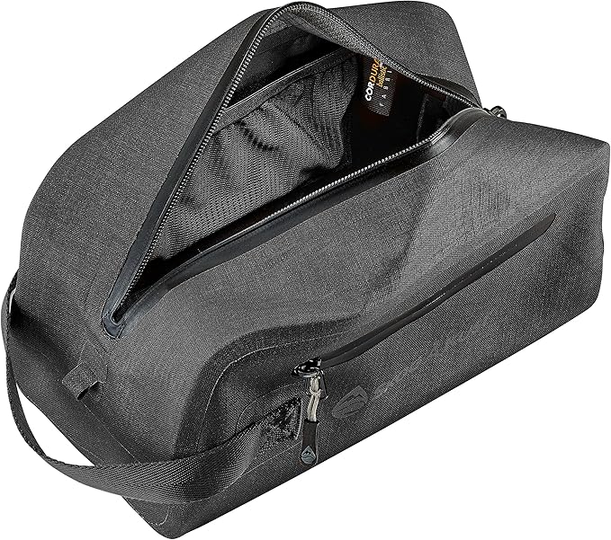 Skog Å Kust DoppSåk Waterproof & Leak-Proof Travel Toiletry Bag | Small, Black