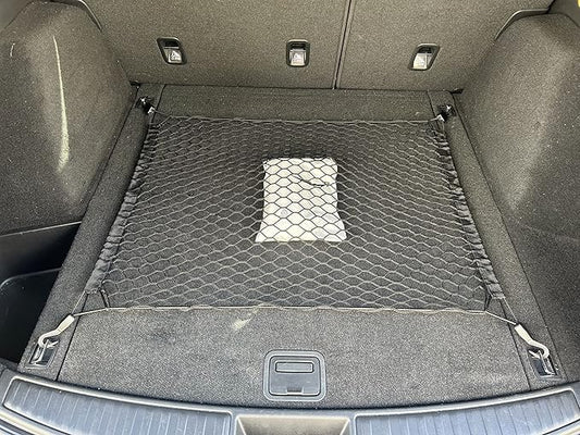 Floor Style Automotive Elastic Trunk Mesh Cargo Net for Acura RDX 2019-2025 - Premium Trunk Organizer and Storage - Luggage Net for SUV - Best Car Organizer for Acura RDX