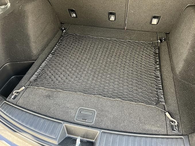 Floor Style Automotive Elastic Trunk Mesh Cargo Net for Acura RDX 2019-2025 - Premium Trunk Organizer and Storage - Luggage Net for SUV - Best Car Organizer for Acura RDX