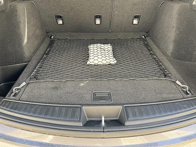 Floor Style Automotive Elastic Trunk Mesh Cargo Net for Acura RDX 2019-2025 - Premium Trunk Organizer and Storage - Luggage Net for SUV - Best Car Organizer for Acura RDX